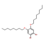 Benzene,1,2-dibromo-4,5-bis(octyloxy)-