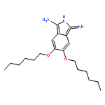 1H-Isoindol-3-amine, 5,6-bis(hexyloxy)-1-imino-