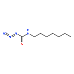 Carbamic azide, heptyl-