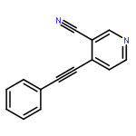 3-Pyridinecarbonitrile, 4-(phenylethynyl)-