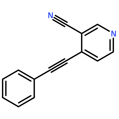 3-Pyridinecarbonitrile, 4-(phenylethynyl)-