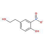 2-(4-hydroxy-3-nitrophenyl)ethanol