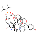 cis-syn Thymidine dimer methyl phosphoramdite