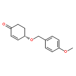 2-CYCLOHEXEN-1-ONE, 4-[(4-METHOXYPHENYL)METHOXY]-, (S)-