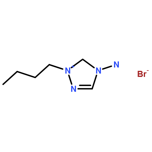 1H-1,2,4-Triazolium, 4-amino-1-butyl-, bromide