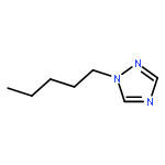 1H-1,2,4-Triazole,1-pentyl-