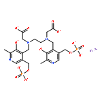 Manganate(6-),[[N,N'-1,2-ethanediylbis[N-[[3-(hydroxy-kO)-2-methyl-5-[(phosphonooxy)methyl]-4-pyridinyl]methyl]glycinato-kN,kO]](8-)]-, (OC-6-13)- (9CI)