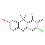 2(9H)-Acridinone,1,3-dichloro-7-hydroxy-9,9-dimethyl-