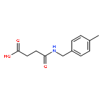 4-[(4-methylbenzyl)amino]-4-oxobutanoic acid