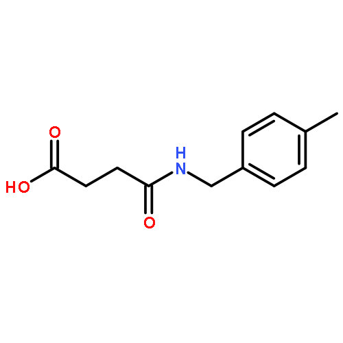 4-[(4-methylbenzyl)amino]-4-oxobutanoic acid