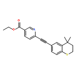 Ethyl 6-((4,4-dimethylthiochroman-6-yl)ethynyl)nicotinate