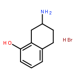 1-Naphthalenol, 7-amino-5,6,7,8-tetrahydro-, hydrobromide, (±)-