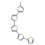 2,2':5',2'':5'',2''':5''',2''''-Quinquethiophene, 5-methyl-