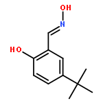 Benzaldehyde, 5-(1,1-dimethylethyl)-2-hydroxy-, oxime, (E)-