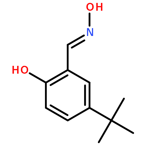 Benzaldehyde, 5-(1,1-dimethylethyl)-2-hydroxy-, oxime, (E)-