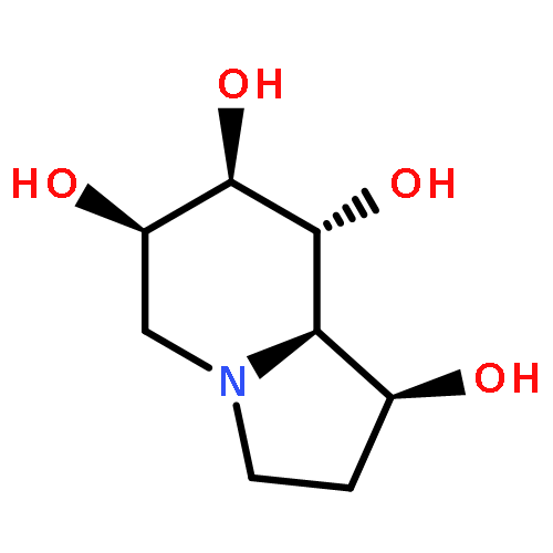 1H-Pyrrolizine-1,2,7-triol,hexahydro-3-(hydroxymethyl)-, (1R,2R,3R,7S,7aR)-