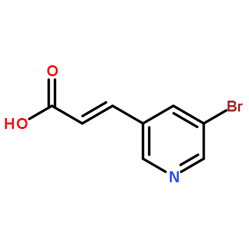 (E)-3-(5-Bromopyridin-3-yl)acrylic acid