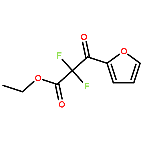 2-Furanpropanoic acid, a,a-difluoro-b-oxo-, ethyl ester