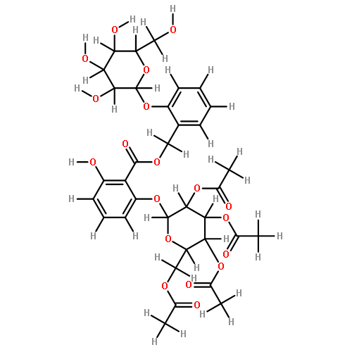 2',3',4',6'-tetra-O-acetylhenryoside