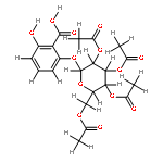 6-hydroxy-2-[(2,3,4,6-tetra-O-acetyl-beta-D-glucopyranosyl)oxy]benzoic acid