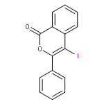 1H-2-Benzopyran-1-one, 4-iodo-3-phenyl-