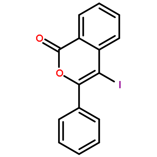 1H-2-Benzopyran-1-one, 4-iodo-3-phenyl-