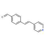 Benzaldehyde, 4-[(1E)-2-(4-pyridinyl)ethenyl]-