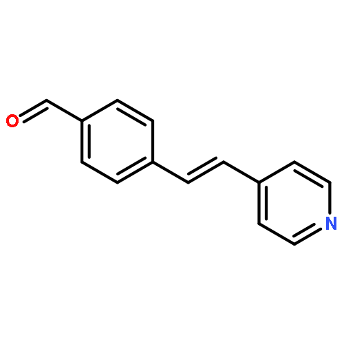 Benzaldehyde, 4-[(1E)-2-(4-pyridinyl)ethenyl]-