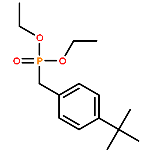 PHOSPHONIC ACID, [[4-(1,1-DIMETHYLETHYL)PHENYL]METHYL]-, DIETHYL ESTER