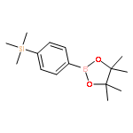 Trimethyl(4-(4,4,5,5-tetramethyl-1,3,2-dioxaborolan-2-yl)phenyl)silane