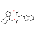 (S)-3-((((9H-Fluoren-9-yl)methoxy)carbonyl)amino)-4-(naphthalen-2-yl)butanoic acid