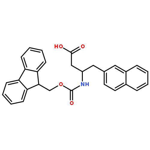 (S)-3-((((9H-Fluoren-9-yl)methoxy)carbonyl)amino)-4-(naphthalen-2-yl)butanoic acid