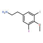 2-(3,5-diiodo-4-methoxyphenyl)ethanamine