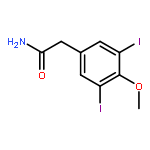 2-(3,5-diiodo-4-methoxyphenyl)acetamide