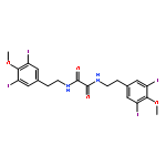 N,N'-bis[2-(3,5-diiodo-4-methoxyphenyl)ethyl]ethanediamide