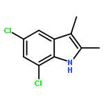 5,7-dichloro-2,3-dimethyl-1H-Indole