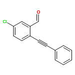 5-chloro-2-(phenylethynyl)benzaldehyde