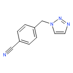 Benzonitrile, 4-(1H-1,2,3-triazol-1-ylmethyl)-