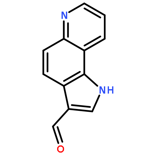 1H-Pyrrolo[2,3-f]quinoline-3-carboxaldehyde