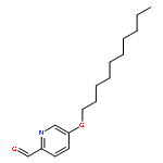 2-Pyridinecarboxaldehyde, 5-(decyloxy)-