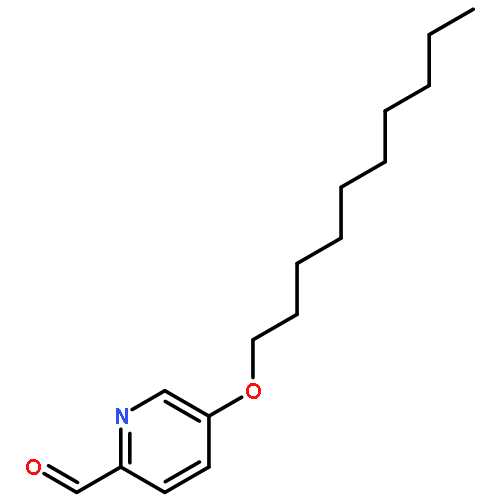 2-Pyridinecarboxaldehyde, 5-(decyloxy)-