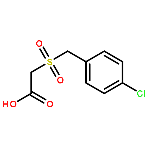 Acetic acid,2-[[(4-chlorophenyl)methyl]sulfonyl]-