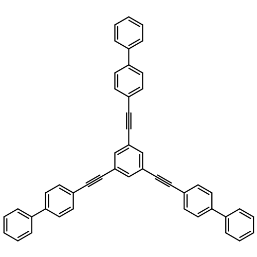 1,1'-Biphenyl, 4,4'',4''''-(1,3,5-benzenetriyltri-2,1-ethynediyl)tris-