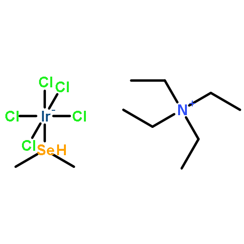 tetraethylammonium pentachloro(dimethylselenide)iridate(IV)