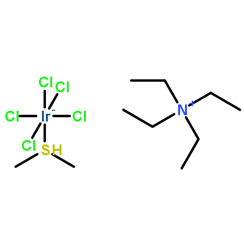 tetraethylammonium pentachloro(dimethylsulphide)iridate(IV)