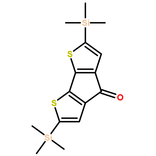 2,6-bis(trimethylsilyl)-4H-cyclopenta[2,1-b:3,4-b']dithiophen-4-one