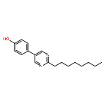 Phenol, 4-(2-octyl-5-pyrimidinyl)-