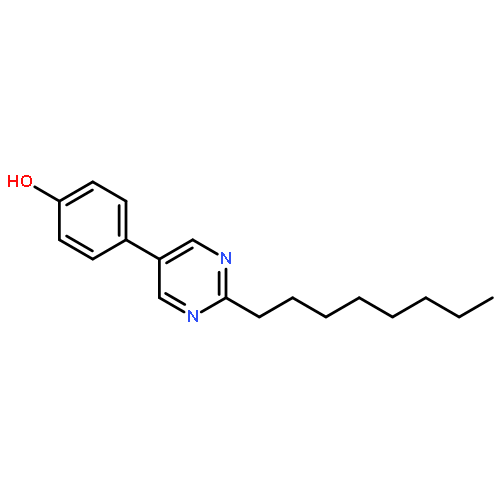 Phenol, 4-(2-octyl-5-pyrimidinyl)-