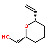 2H-Pyran-2-methanol, 6-ethenyltetrahydro-, cis-