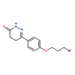 3(2H)-PYRIDAZINONE, 6-[4-(3-BROMOPROPOXY)PHENYL]-4,5-DIHYDRO-